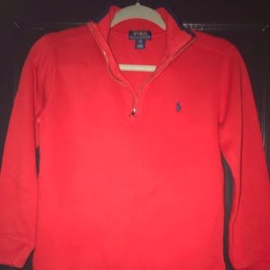 Boys Ralph Lauren Pullover with Zipper